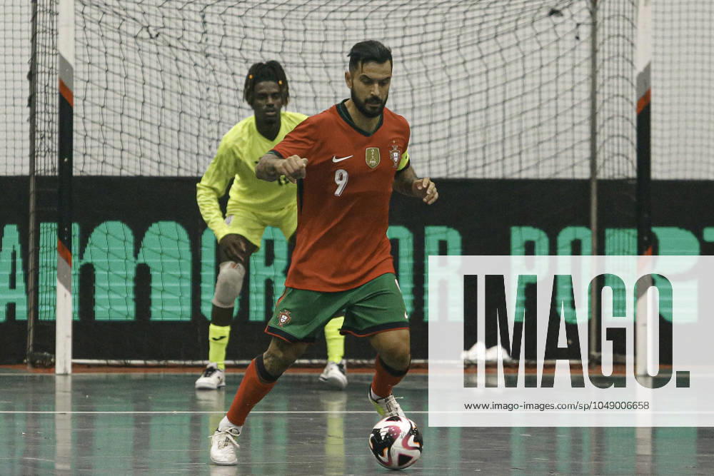 FUTSAL - PORTUGAL x CUBA Viseu (PT) 08 22 2024 - FUTSAL - PORTUGAL x CUBA, Joao MAtos player of the Portugal national team, Nationalteam during the match between Portugal x Cuba, in a match valid in preparation for the 2024 Futsal World Championship, WM, Weltmeisterschaft which takes place in Uzbekistan. (Foto: Alexandre Gomes Thenews2 imago images) SPO