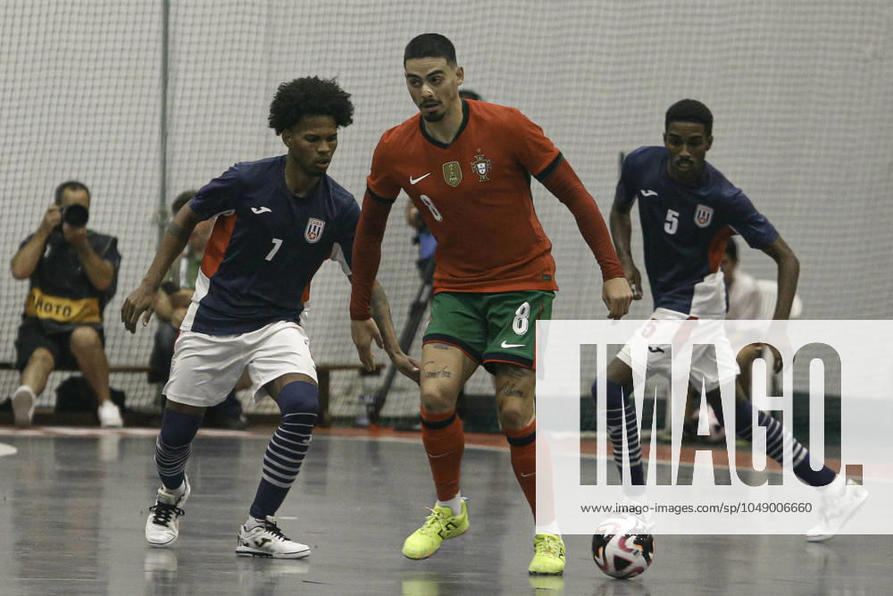 FUTSAL - PORTUGAL x CUBA Viseu (PT) 08 22 2024 - FUTSAL - PORTUGAL x CUBA, Erick player of the Portugal national team, Nationalteam during the match between Portugal x Cuba, in a match valid in preparation for the 2024 Futsal World Championship, WM, Weltmeisterschaft which takes place in Uzbekistan. (Foto: Alexandre Gomes Thenews2 imago images) SPO