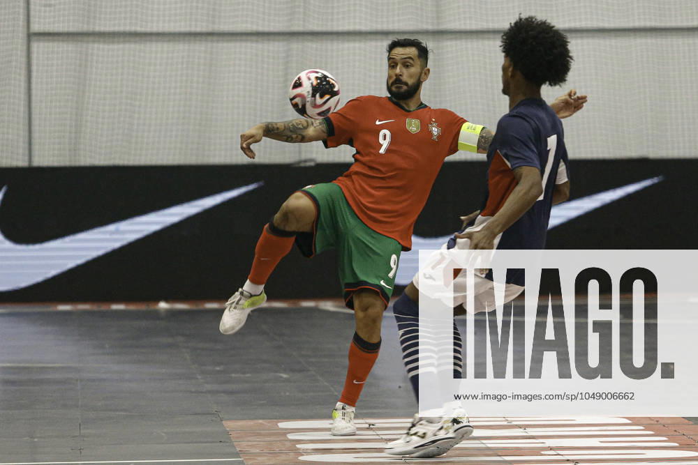 FUTSAL - PORTUGAL x CUBA Viseu (PT) 08 22 2024 - FUTSAL - PORTUGAL x CUBA, Bruno Coelho player of the Portugal national team, Nationalteam during the match between Portugal x Cuba, in a match valid in preparation for the 2024 Futsal World Championship, WM, Weltmeisterschaft which takes place in Uzbekistan. (Foto: Alexandre Gomes Thenews2 imago images) SPO