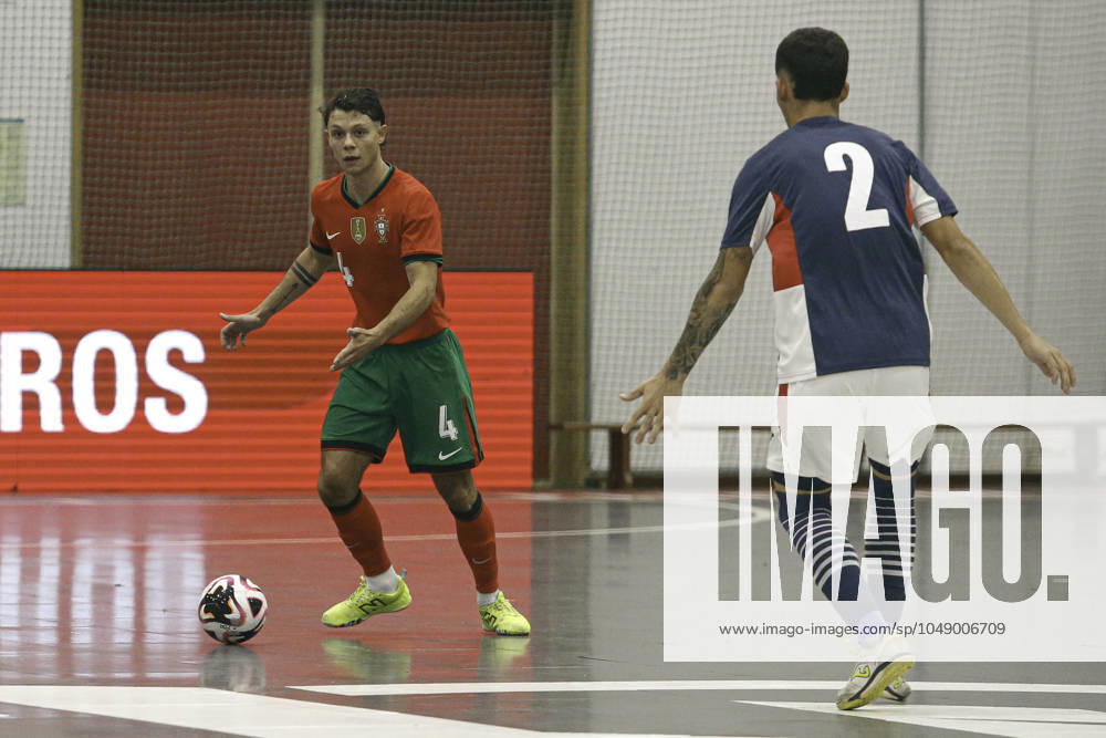 FUTSAL - PORTUGAL x CUBA Viseu (PT) 08 22 2024 - FUTSAL - PORTUGAL x CUBA, Afonso player of the Portugal national team, Nationalteam during the match between Portugal x Cuba, in a match valid in preparation for the 2024 Futsal World Championship, WM, Weltmeisterschaft which takes place in Uzbekistan. (Foto: Alexandre Gomes Thenews2 imago images) SPO
