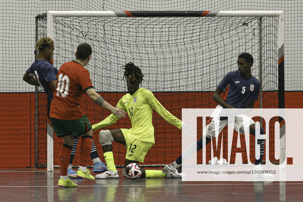 FUTSAL - PORTUGAL x CUBA Viseu (PT) 08 22 2024 - FUTSAL - PORTUGAL x CUBA, Bruno Coelho player of the Portugal national team, Nationalteam during the match between Portugal x Cuba, in a match valid in preparation for the 2024 Futsal World Championship, WM, Weltmeisterschaft which takes place in Uzbekistan. (Foto: Alexandre Gomes Thenews2 imago images) SPO