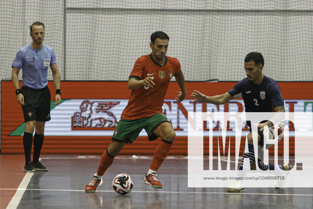 FUTSAL - PORTUGAL x CUBA Viseu (PT) 08 22 2024 - FUTSAL - PORTUGAL x CUBA, Fabio Cecilio player of the Portugal national team, Nationalteam during the match between Portugal x Cuba, in a match valid in preparation for the 2024 Futsal World Championship, WM, Weltmeisterschaft which takes place in Uzbekistan. (Foto: Alexandre Gomes Thenews2 imago images) SPO