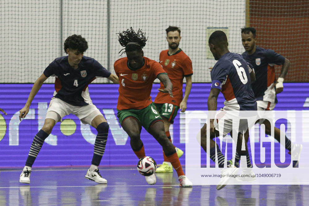 FUTSAL - PORTUGAL x CUBA Viseu (PT) 08 22 2024 - FUTSAL - PORTUGAL x CUBA, Zicky player of the Portugal national team, Nationalteam during the match between Portugal x Cuba, in a match valid in preparation for the 2024 Futsal World Championship, WM, Weltmeisterschaft which takes place in Uzbekistan. (Foto: Alexandre Gomes Thenews2 imago images) SPO