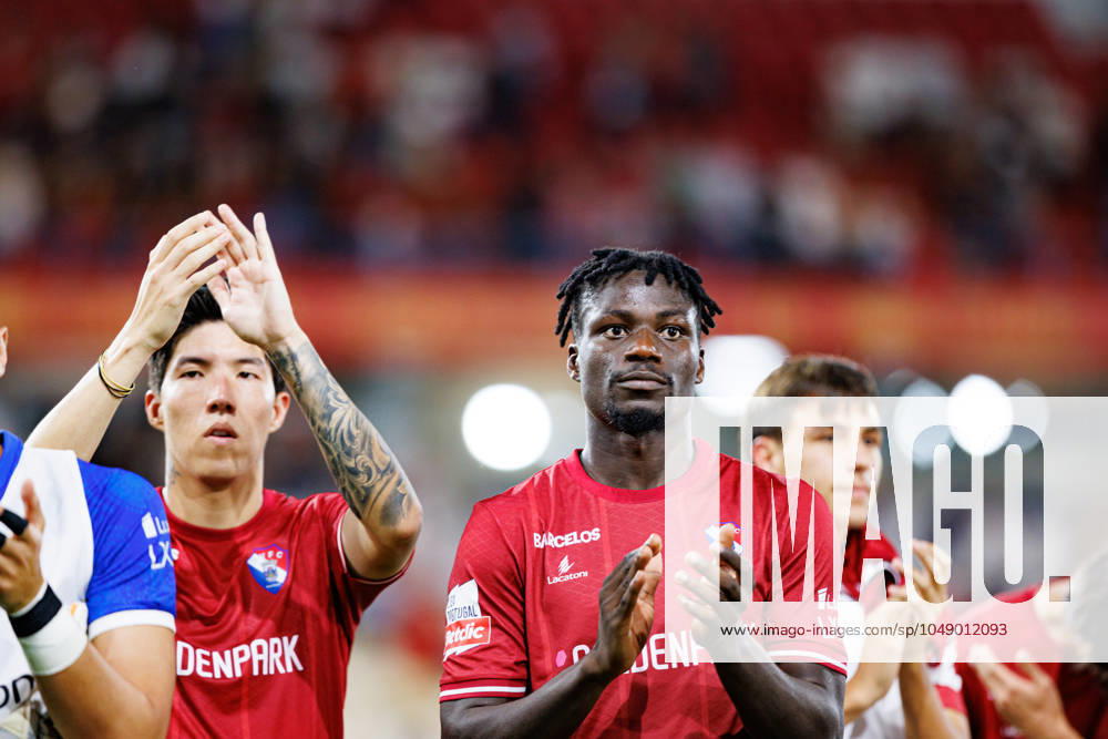 Mory Gbane seen during Liga Portugal game between teams of Gil Vicente FC and AVS at Estadio Cidade de Barcelos (Maciej Rogowski) Barcelos Estadio Cidade de Barcelos Portugal