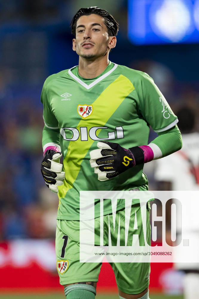 Getafe CF vs Rayo Vallecano - La Liga EA Sports 2024 25 Daniel Cardenas Lindez of Rayo Vallecano seen during the La Liga EA Sports 2024 25 football match between Getafe CF vs Rayo Vallecano at Estadio Coliseum on August 24, 2024 in Getafe, Spain. Getafe Estadio Coliseum Madrid Spain