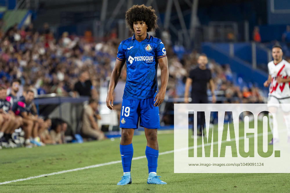 Getafe CF vs Rayo Vallecano - La Liga EA Sports 2024 25 Peter Federico of Getafe CF seen during the La Liga EA Sports 2024 25 football match between Getafe CF vs Rayo Vallecano at Estadio Coliseum on August 24, 2024 in Getafe, Spain. Getafe Estadio Coliseum Madrid Spain