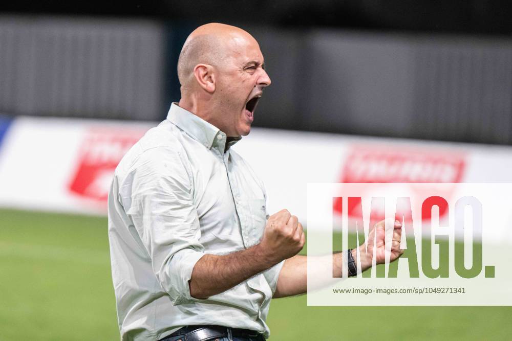 Lucky Rui Mota after winning UEFA Conference league Quali match, MFK Ruzomberok - FC Noah