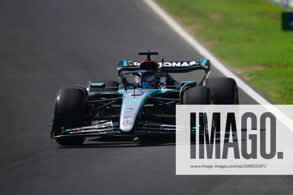 F1 Grand Prix of Italy - Practice Andrea Kimi Antonelli of the Mercedes-AMG Petronas F1 Team drives his single-seater during free practice of the Italian GP, the 16th round of the Formula 1 World Championship, WM, Weltmeisterschaft in Autodromo Nazionale di Monza, Monza, Lombardy, Italy, on August 30, 2024. Monza Lombardy Italy