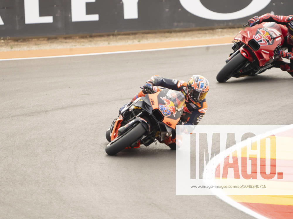 43 Jack Miller (Aus-Red Bull KTM Factory Racing) during the Moto Grand Prix GoPro of Aragon Qualifying Motogp Saturday , MotoGp of Spain at Motorland circuit in Alcaniz on August 31, 2024 in Alcaniz, Spain. during Gran Premio GoPro de Aragon, MotoGP World Championship, WM, Weltmeisterschaft in Aragon, Spain, August 31 2024
