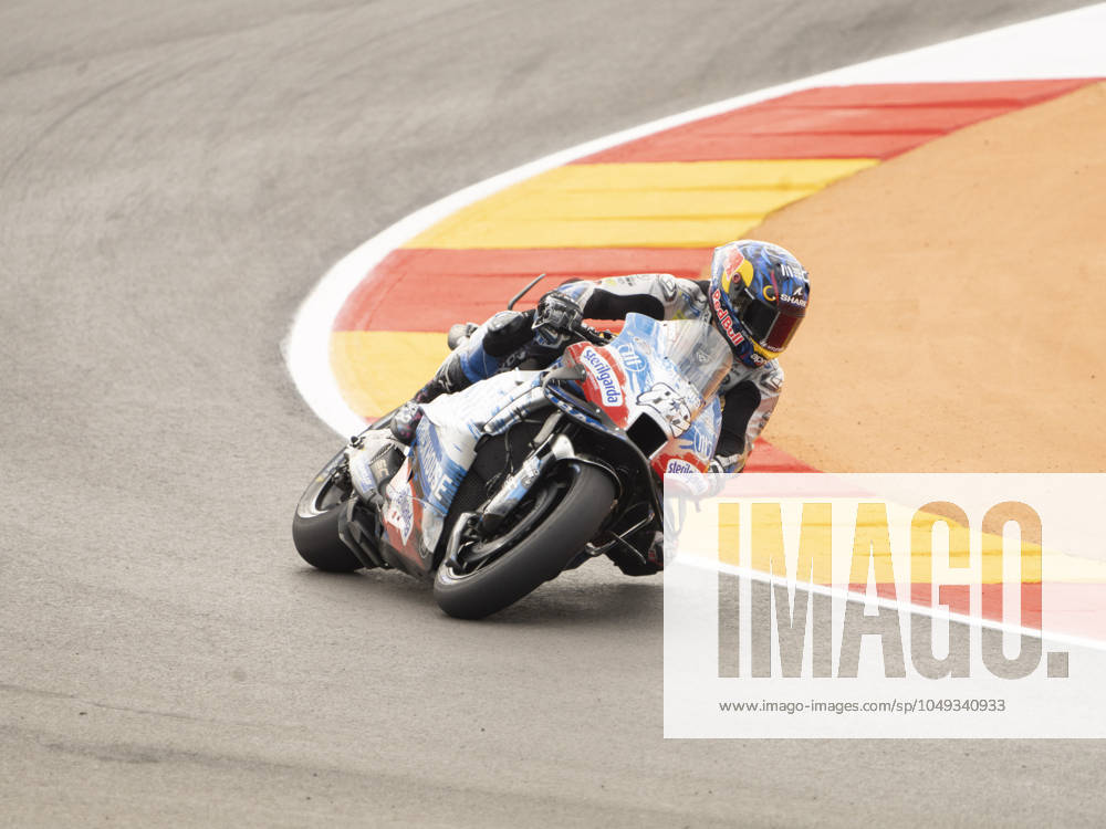 88 Miguel Oliveira (Por-Aprilia Racing) during the Moto Grand Prix GoPro of Aragon Qualifying Motogp Saturday , MotoGp of Spain at Motorland circuit in Alcaniz on August 31, 2024 in Alcaniz, Spain. during Gran Premio GoPro de Aragon, MotoGP World Championship, WM, Weltmeisterschaft in Aragon, Spain, August 31 2024
