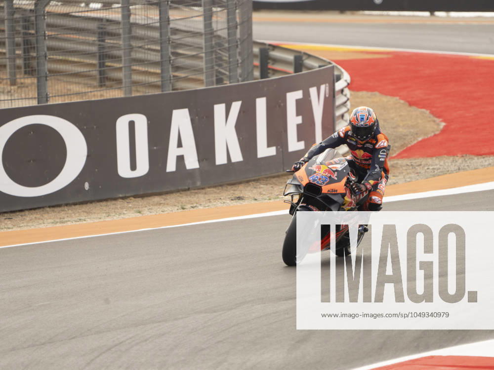 43 Jack Miller (Aus-Red Bull KTM Factory Racing) during the Moto Grand Prix GoPro of Aragon Qualifying Motogp Saturday , MotoGp of Spain at Motorland circuit in Alcaniz on August 31, 2024 in Alcaniz, Spain. during Gran Premio GoPro de Aragon, MotoGP World Championship, WM, Weltmeisterschaft in Aragon, Spain, August 31 2024