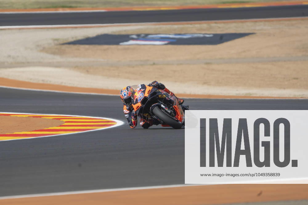 43 Jack Miller (Aus-Red Bull KTM Factory Racing),during the Moto Grand Prix GoPro of Aragon Qualifying Motogp Saturday , MotoGp of Spain at Motorland circuit in Alcaniz on August 31, 2024 in Alcaniz, Spain. during Gran Premio GoPro de Aragon, MotoGP World Championship, WM, Weltmeisterschaft in Aragon, Spain, August 31 2024