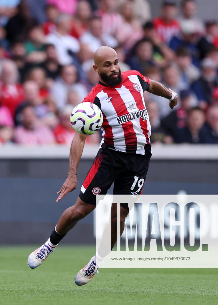London, England, 31st August 2024. Brentford s Bryan Mbeumo during the Premier League match at Gtech Community Stadium, London. Picture credit should read: David Klein Sportimage . SPI-3288-0073