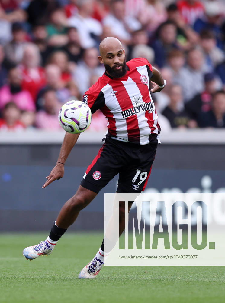 London, England, 31st August 2024. Brentford s Bryan Mbeumo during the Premier League match at Gtech Community Stadium, London. Picture credit should read: David Klein Sportimage . SPI-3288-0074