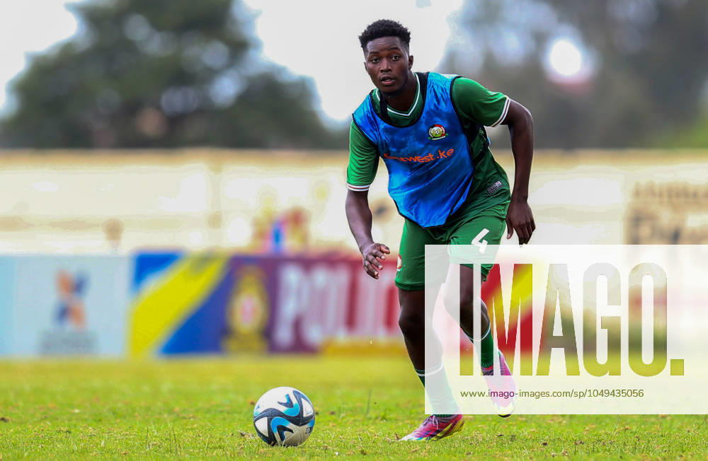 Kenya Men˜s senior national team, Nationalteam defender Sylvester Owino in preparations for 2025 AfCON Qualifiers match against Zimbabwe at Stade Mandela National Stadium on September 1, 2024 in Uganda, Photo by Chris Omollo