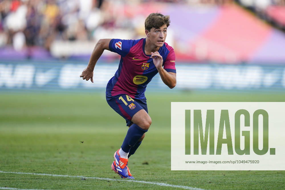 ESP: FC Barcelona, Barca v Real Valladolid. La Liga EA Sports. Date Pablo Torre of FC Barcelona during the La Liga EA Sports match between FC Barcelona and Real Valladolid played at Lluis Companys Stadium on August 31, 2024 in Barcelona, Spain. kpng