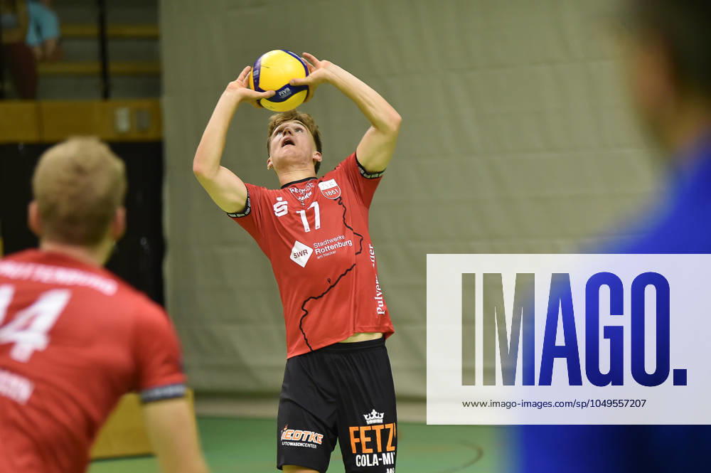 Aurel Sprenger (TV Rottenburg, 17) TV Rottenburg - Barock Volleys MTV Ludwigsburg, Volleyball, Testspiel, 03.09.2024, TV Rottenburg - Barock Volleys MTV Ludwigsburg, Volleyball, Testspiel, 03.09.2024 Rottenburg