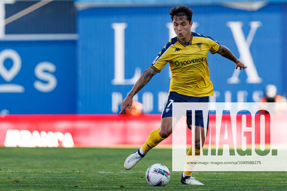 Vinicius Zanocelo seen in action during Liga Portugal game between teams of GD Estoril Praia and Gil Vicente FC at Estadio Antonio Coimbra da Mota Estoril Estadio Antonio Coimbra da Mota Portugal