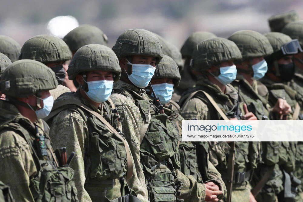 Servicemen from Armenia and Russia s Southern Military District take part in the Kavkaz-2020 Caucasus 2020 military exercise at the Alagyaz training ground. Over 1,500 servicemen and 300 units of equipment from Armenia are involved in the drills. Vagram Bagdasaryan Photolure TASS TS0E8360