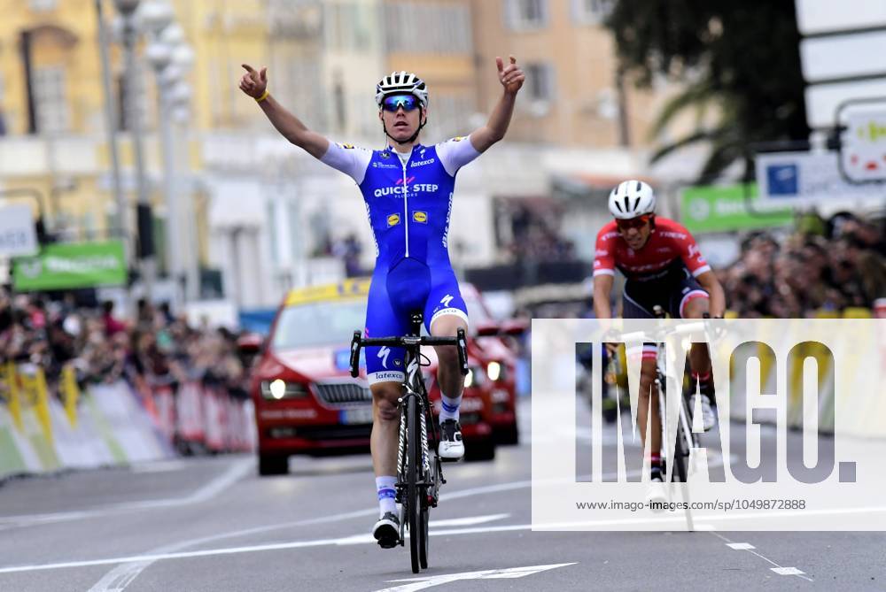 Paris - Nice 2017 - stage 8 Nice, FRANCE - MARCH 12 : DE LA CRUZ MELGAREJO David (ESP) Rider of Quick-Step Floors Cycling team, CONTADOR Alberto (ESP) Rider of Trek - Segafredo during stage 08 of the 75th edition of the Paris - Nice cycling race, a stage of 115,5 km with start and finish in Nice on on March 12, 2017 in Nice, France, 12 03 2017 Nice France
