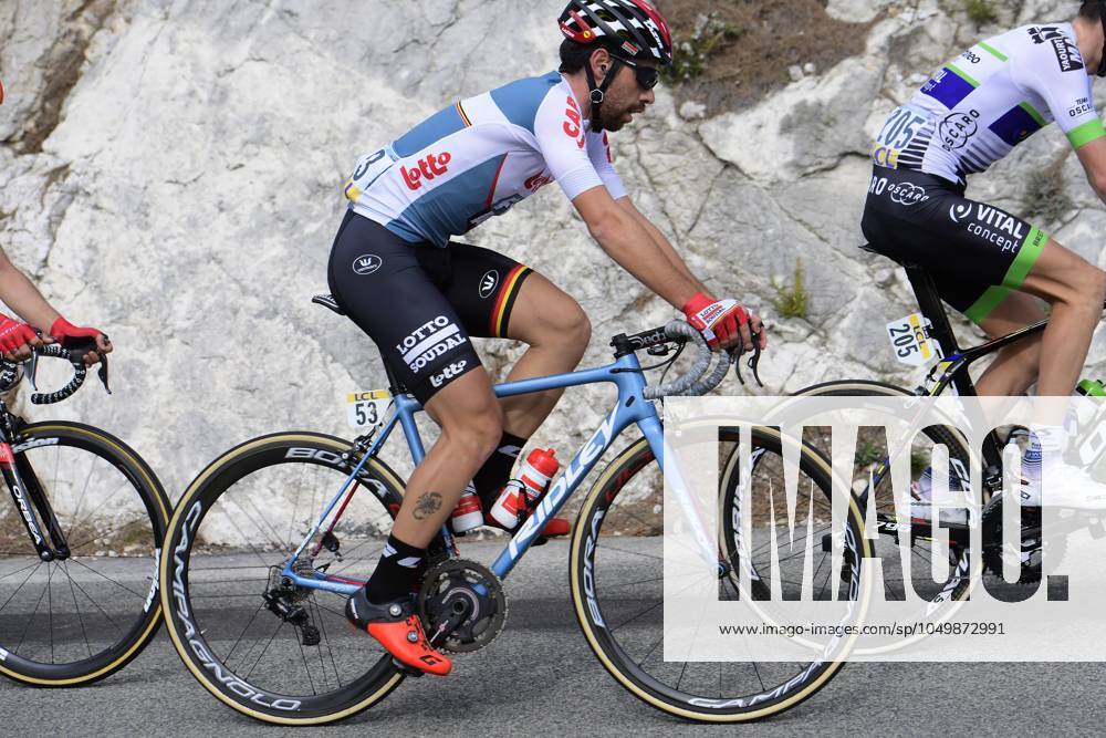 Paris - Nice 2017 - stage 8 NICE, FRANCE - MARCH 12 : DE GENDT Thomas (BEL) Rider of Team Lotto - Soudal pictured during stage 08 of the 75th edition of the Paris - Nice cycling race, a stage of 115,5 km with start and finish in Nice on March 12, 2017 in Nice, France, 12 03 2017 Nice France