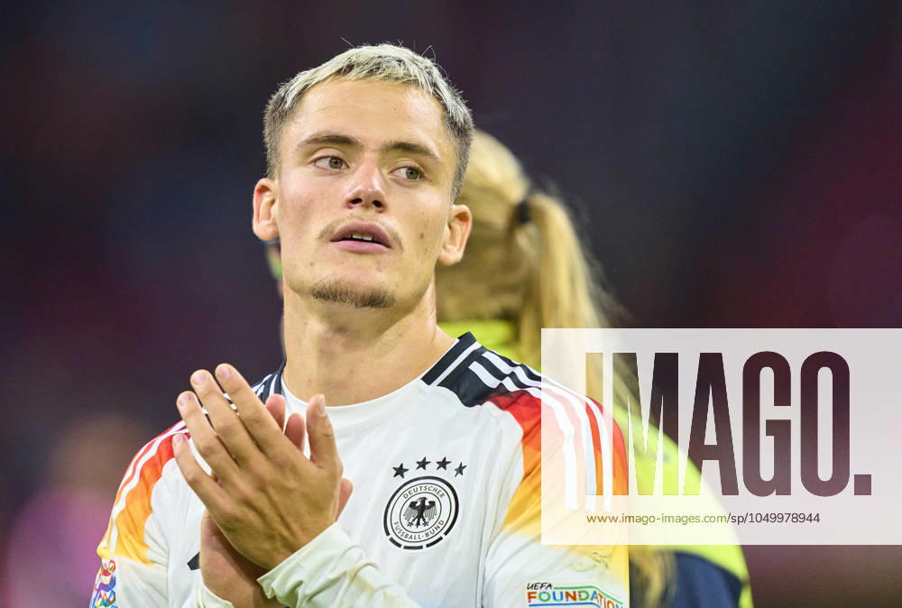 Florian Wirtz, Nr. 17 DFB ehrenrunde in the UEFA Nations League 2024 match NETHERLANDS - GERMANY 2-2 in Season 2024 2025 at Sept 10, 2024 in Amsterdam, NL.
