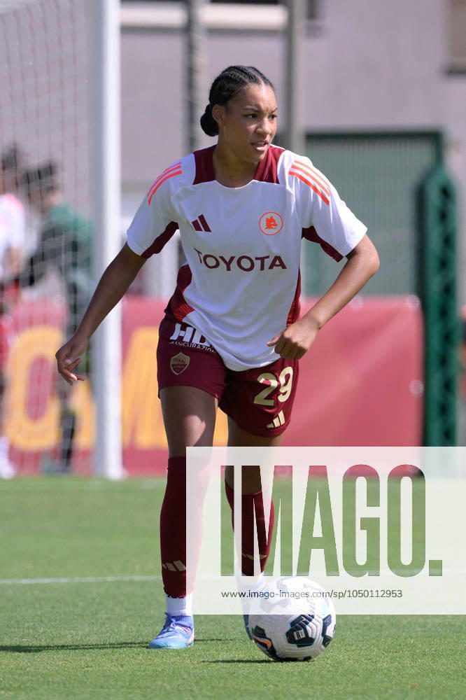 - Serie A Femminile - AS Roma vs US Sassuolo AS Roma s Cintia Rafaela Soares Martins during the Italian Football Championship League A Women 2024 2025 match between AS Roma vs US Sassuolo at the Tre Fontane stadium on 14 September 2024. Rome Italy