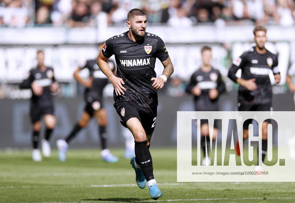 CHABOT Julian Team VfB Stuttgart DFL Bundesliga Saison 2024 - 2025 Spiel Borussia Moenchengladbach - VfB Stuttgart 1 : 3 am 14.09.2024 in Moenchengladbach