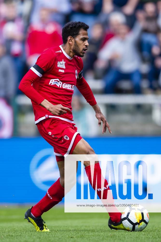 Royal Antwerp v RSC Anderlecht - Jupiler Pro League Play-Offs 1 ANTWERPEN, BELGIUM - MAY 12 : Faris Haroun midfielder of Antwerp during the Jupiler Pro League match between Royal Antwerp FC and RSC Anderlecht on May 12, 2019 in Antwerpen, Belgium, 12 05 2019 ( Photo Gregory Van Gansen Photonews ) Antwerpen Belgium