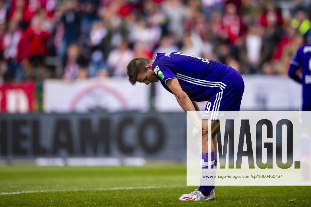 Royal Antwerp v RSC Anderlecht - Jupiler Pro League Play-Offs 1 ANTWERPEN, BELGIUM - MAY 12 : Ivan Santini forward of Anderlecht during the Jupiler Pro League match between Royal Antwerp FC and RSC Anderlecht on May 12, 2019 in Antwerpen, Belgium, 12 05 2019 ( Photo Gregory Van Gansen Photonews ) Antwerpen Belgium