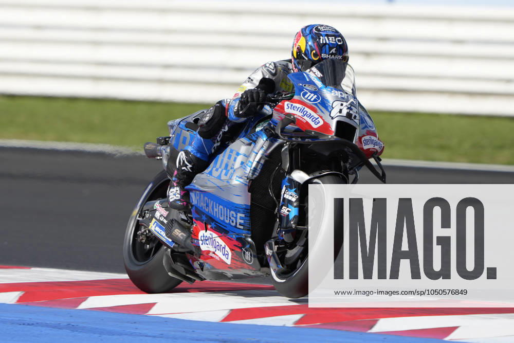 MotoGP Of Emilia Romagna - Free Practice Miguel Oliveira of Portugal and Trackhouse Racing rides on track during free practice of the MotoGP of Emilia Romagna at Misano World Circuit in Misano Adriatico, Italy, on September 20, 2024. Misano Adriatico Italy