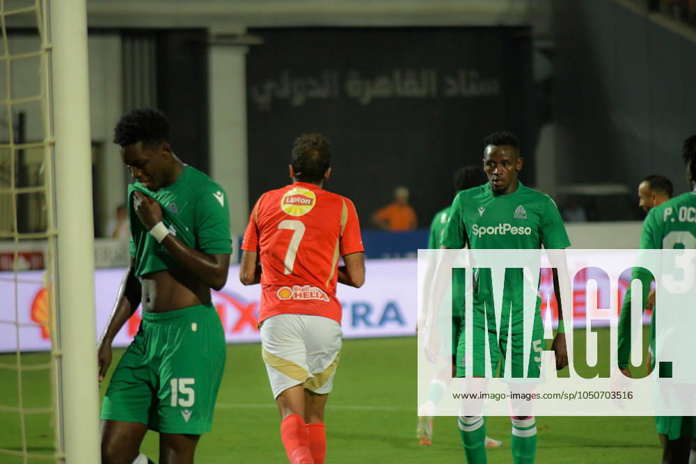CAF Champions League 2025 AL AHLY-GOURMAHAYA-SOCCER (SPO) 2025 African Champions League qualifiers September 22, 2024 between Al-Ahly of Egypt and GOURMAHAYA of Kenya, attack by Al-Ahly player Mahmoud Kahraba, which is held at Cairo Stadium in Egypt