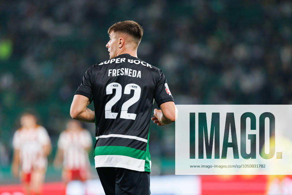Sporting CP Vs AVS Futebol SAD in Lisbon - 22 Sept 2024 Ivan Fresneda (Sporting CP) seen in action during the Liga Portugal game between teams of Sporting CP and AVS Futebol SAD at Estadio Jose Alvalade. final score 3:0 Lisbon Portugal