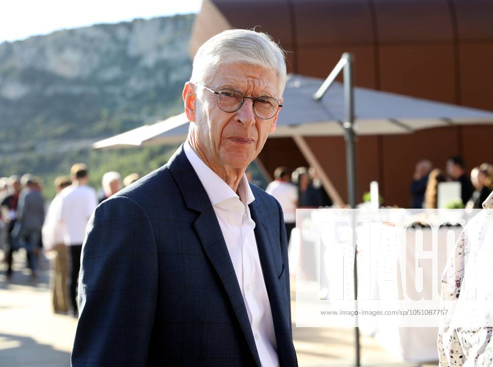 CENTENAIRE AS MONACO PHOTOPQR NICE MATIN Jean François Ottonello ; La Turbie ; 28 09 2024 ; Centenaire de l AS Monaco - Cocktail des legendes au Centre de Performance - Arsene Wenger Centenary of the AS Monaco football club in La Turbie, France, on sept 28th 2024 La Turbie France