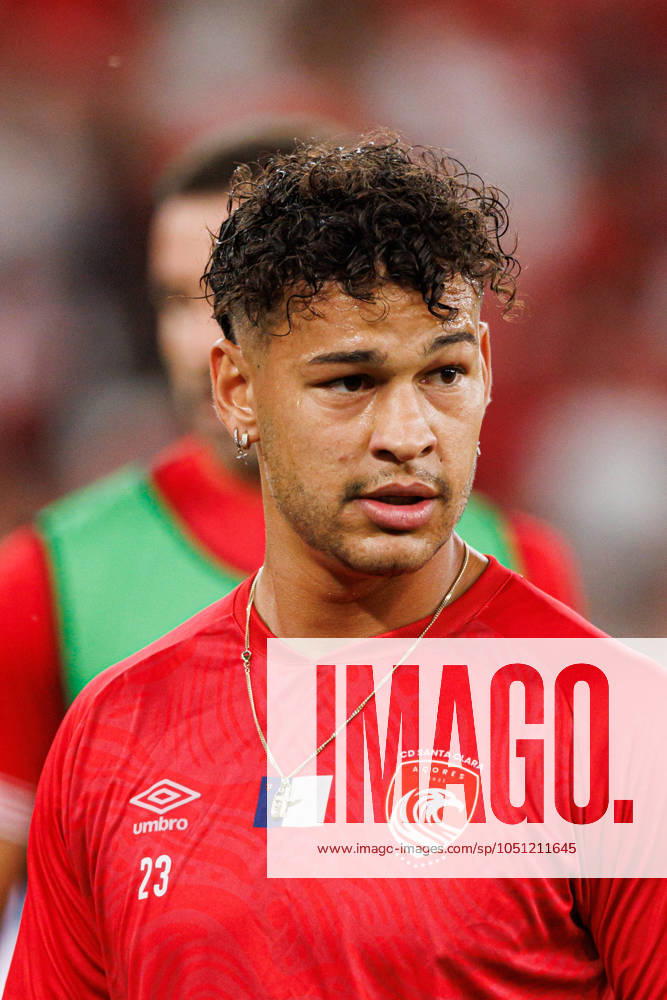 Sidney Lima (Santa Clara) seen during the Liga Portugal game between teams of SL Benfica and CD Santa Clara at Estadio Da Luz. Final score; SL Benfica 4:1 CD Santa Clara Lisbon Portugal - ZUMAs197 20240914_aaa_s197_945
