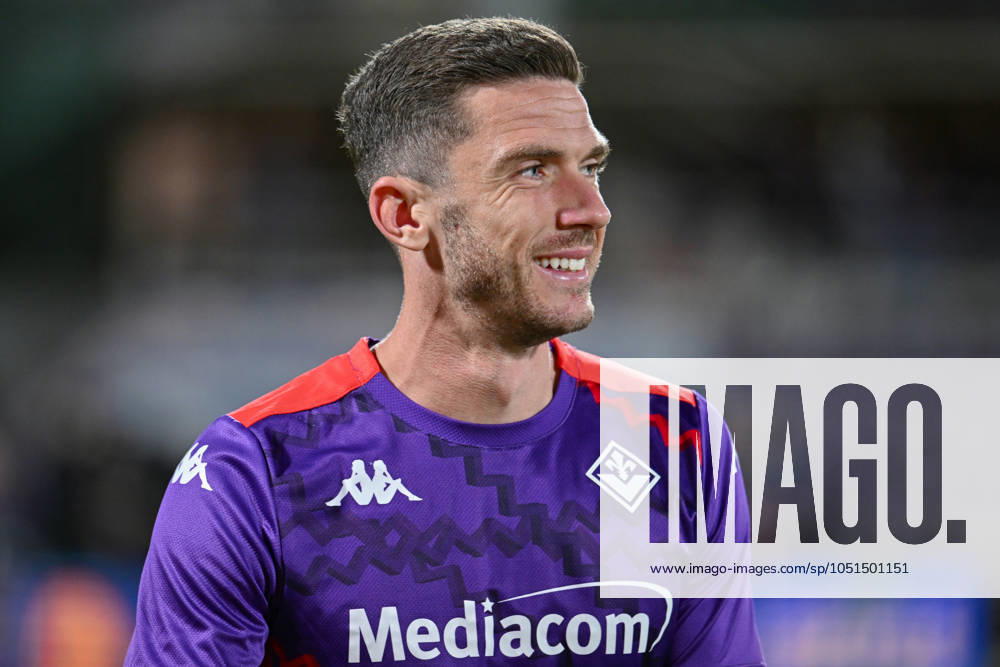 ACF Fiorentina s defender Robin Gosens during ACF Fiorentina vs The New Saints FC, UEFA Conference League football match in Florence, Italy, October 03 2024