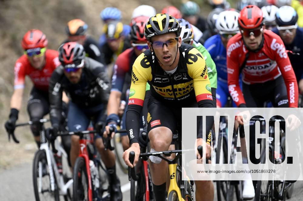 Paris - Nice 2022 - stage 8 NICE, FRANCE - MARCH 13 : Laporte Christophe (FRA) of Team Jumbo-Visma during stage 8 and final stage of the 80th edition of the Paris - Nice cycling race, a stage of 115,6km with start and finish in Nice on March 13, 2022 in Nice, France, 13 03 2022 ( Motordriver Kenny Verfaillie - Nice France