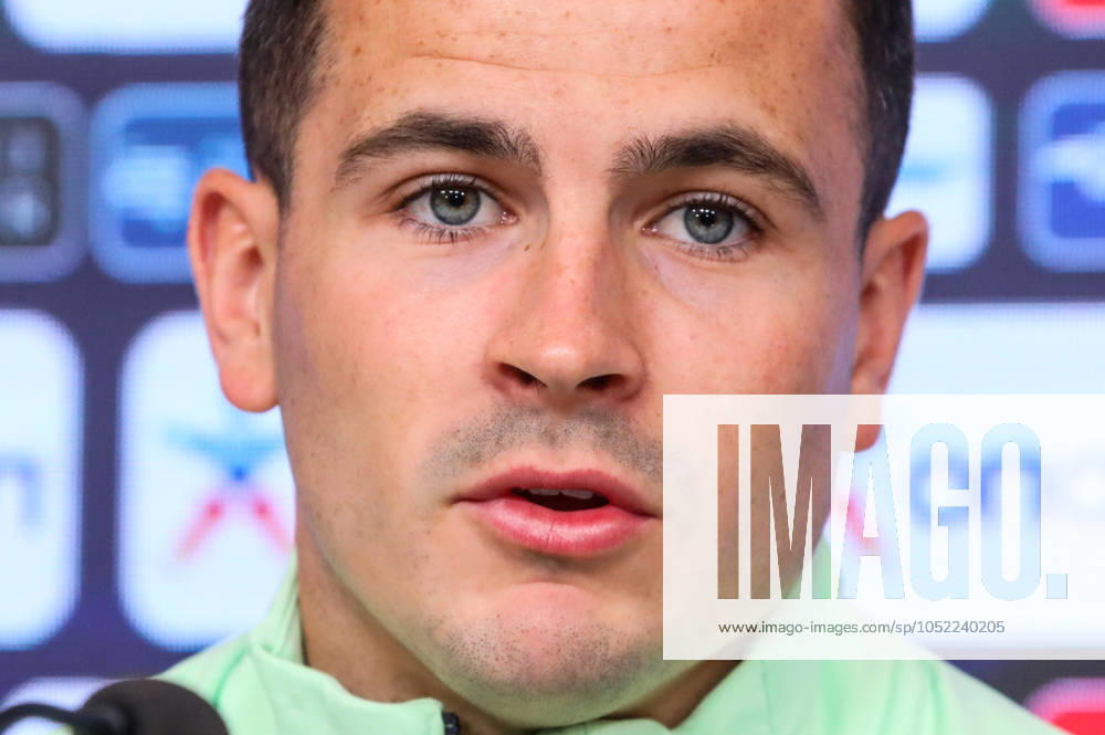 Republic of Ireland press conference, PK, Pressekonferenz Georgios Karaiskakis Stadium, Athens, Greece 12 10 2024 Josh Cullen Josh Cullen 12 10 2024