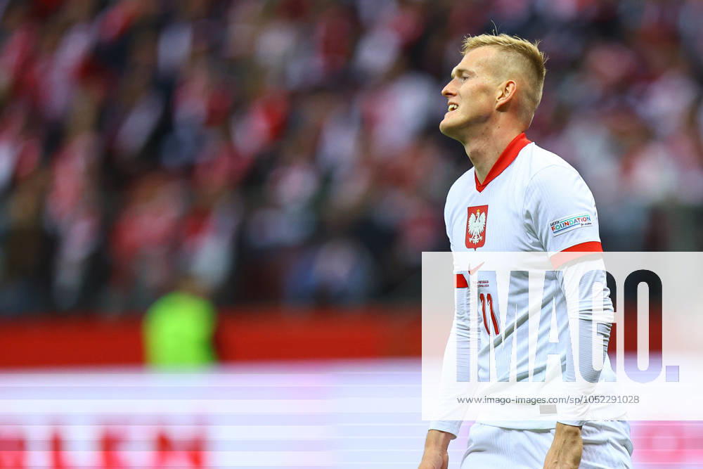 2024.10.12 Warszawa pilka nozna UEFA Liga Narodow Polska - Portugalia N z Karol Swiderski Foto Pawel Andrachiewicz PressFocus 2024.10.12 Warsaw Football - UEFA Nations League Poland - Portugal Karol Swiderski Credit: Pawel Andrachiewicz PressFocus NEWSPIX.PL --- Newspix.pl 20241012_PF_PA073