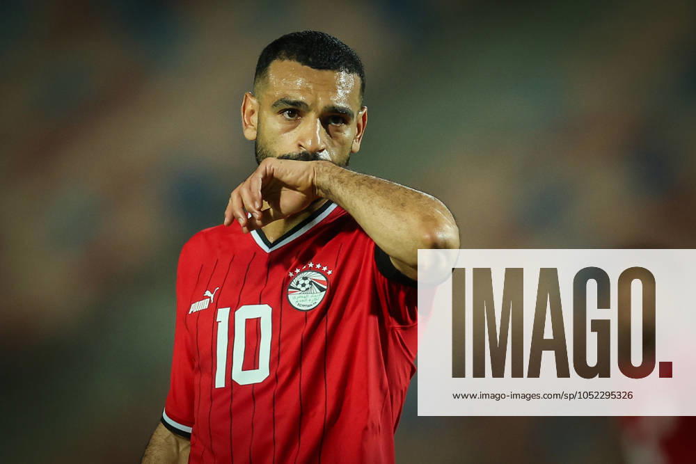 Egypt vs Mauritania - Africa Cup Of Nations Qualifier Mohamed Salah of Egypt participates in the Africa Cup of Nations Qualifiers 2025, match number 61, between Egypt and Mauritania at Cairo International Stadium in Cairo, Egypt, on October 11, 2024. Cairo Egypt