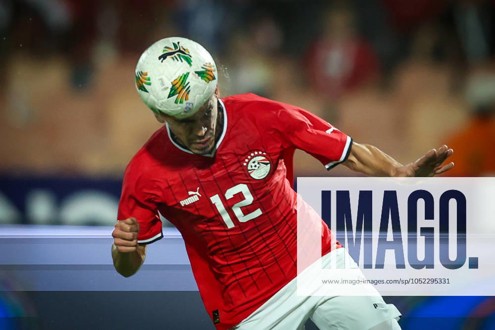 Egypt vs Mauritania - Africa Cup Of Nations Qualifier Mohamed Hamdy of Egypt participates in the Africa Cup of Nations Qualifiers 2025, match number 61, between Egypt and Mauritania at Cairo International Stadium in Cairo, Egypt, on October 11, 2024. Cairo Egypt