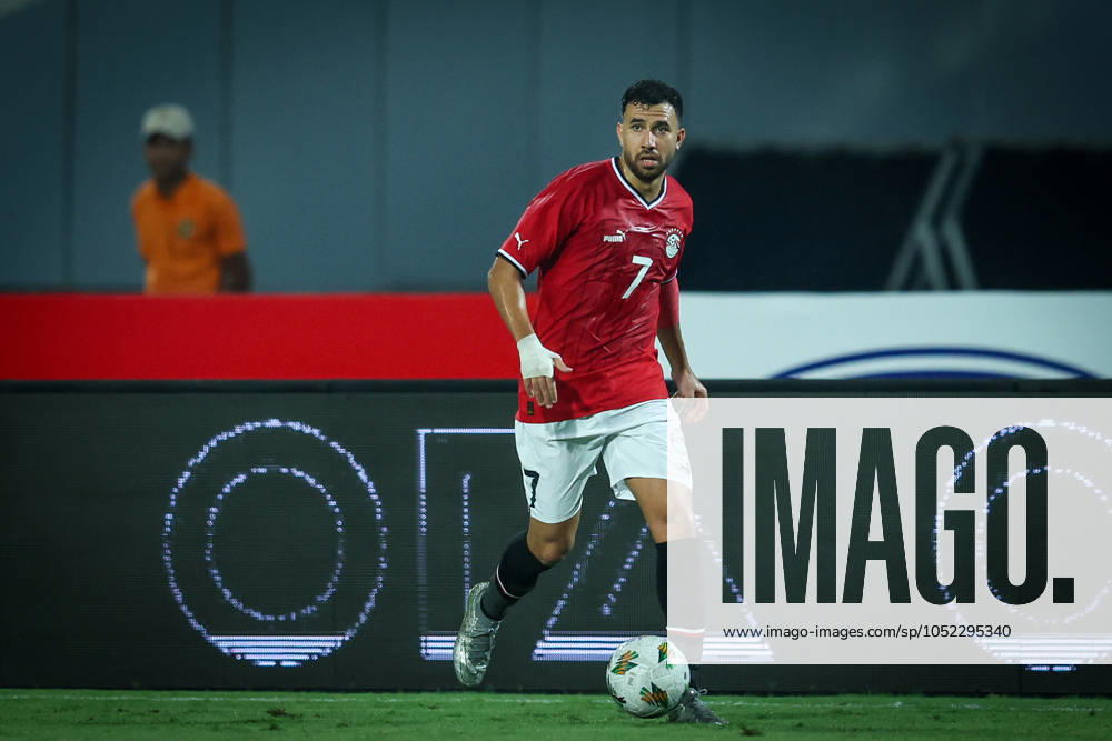 Egypt vs Mauritania - Africa Cup Of Nations Qualifier Mahmoud Ahmed of Egypt participates in the Africa Cup of Nations qualifiers 2025, match number 61, between Egypt and Mauritania at Cairo International Stadium in Cairo, Egypt, on October 11, 2024. Cairo Egypt