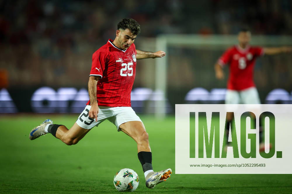 Egypt vs Mauritania - Africa Cup Of Nations Qualifier Ahmed Mostafa of Egypt participates in the Africa Cup of Nations Qualifiers 2025, match number 61 between Egypt and Mauritania, at Cairo International Stadium in Cairo, Egypt, on October 11, 2024. Cairo Egypt