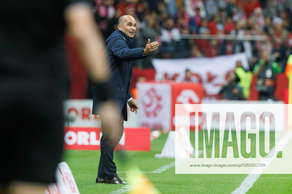 Roberto Martinez seen during UEFA Nations League game between national teams of Poland and Portugal at PGE Narodowy (Maciej Rogowski) Warsaw PGE Narodowy Poland