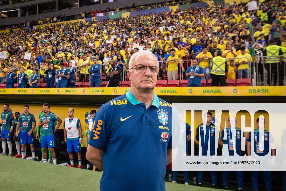 Dorival Jr before the FIFA World Cup, WM, Weltmeisterschaft, Fussball Qualifiers 2026 match between Brazil and Peru at Arena BRB Mano Garrincha Stadium on October 15, 2024 in Brasilia, DF, Brazil. ( PxImages) Brasilia Peru - ZUMAp175 20241015_zsa_p175_076