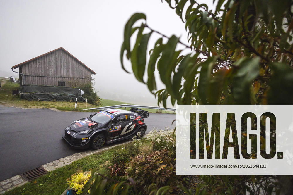 17 OGIER Sebastien, LANDAIS Vincent, Toyota GR Yaris Rally1, action during the Central European Rally 2024, 12th round of the 2024 WRC, Motorsport Rallye, WM World Rally Car Championship, from October 17 to 20, 2024 at Bad Griesbach, Germany - AUTO - WRC - CENTRAL EUROPEAN RALLY 2024 DPPI Panoramic RPPA_2024_12_CER_367