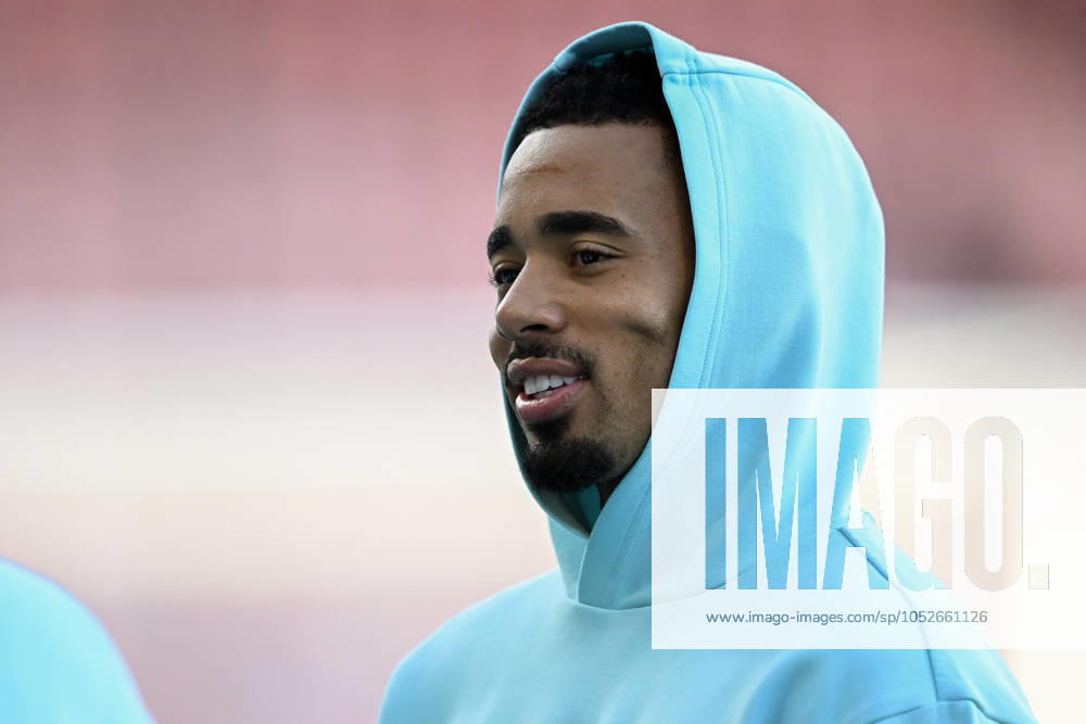 Bournemouth v Arsenal Premier League Gabriel Jesus of Arsenal before the Premier League match at the Vitality Stadium, Bournemouth UK Newspapers OUT
