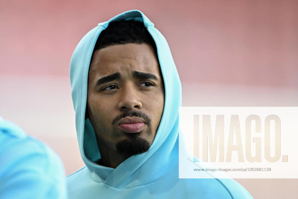 Bournemouth v Arsenal Premier League Gabriel Jesus of Arsenal before the Premier League match at the Vitality Stadium, Bournemouth UK Newspapers OUT