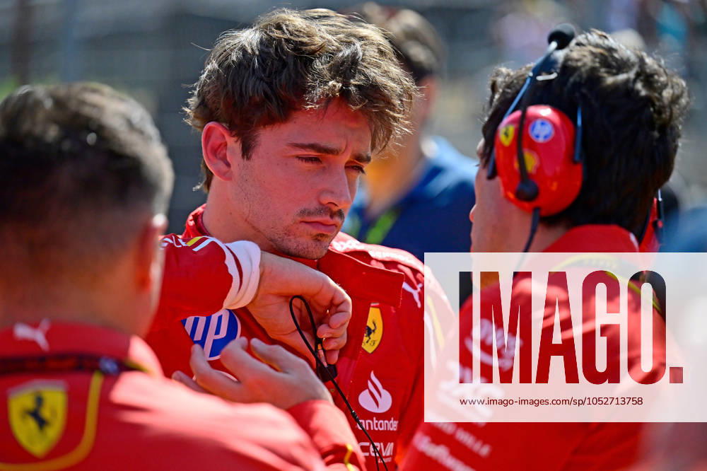 Motorsport FIA Formel 1, Großer Preis der USA 2024, v.l. Sprint Rennen Charles Leclerc (Ferrari) Startnummer 16 (FIA REGULATIONS PROHIBIT ANY USE OF PHOTOGRAPHS as IMAGE SEQUENCES and or QUASI-VIDEO) Austin