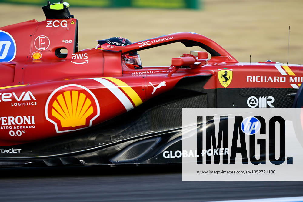 Motorsport FIA Formel 1, Großer Preis der USA 2024, v.l. Qualifying Carlos Sainz (Ferrari) Startnummer 55 (FIA REGULATIONS PROHIBIT ANY USE OF PHOTOGRAPHS as IMAGE SEQUENCES and or QUASI-VIDEO) Austin